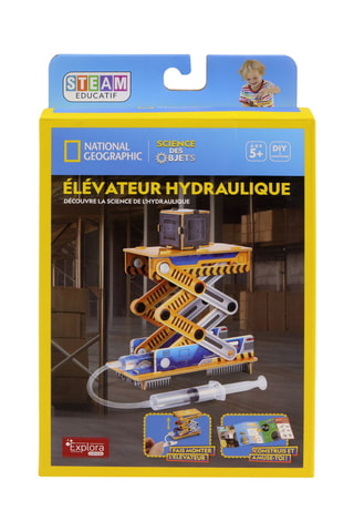 Hydraulische Houten Lift National Geographic - 51-delig Vanaf 5 Jaar