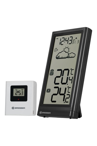Weerstation met radiosignaal