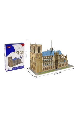 3D-model Notre Dame de Paris - 53-delig Vanaf 5 Jaar