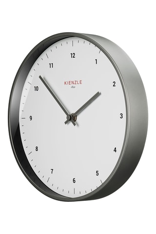 Klok - 25 cm - Zilverkleurig