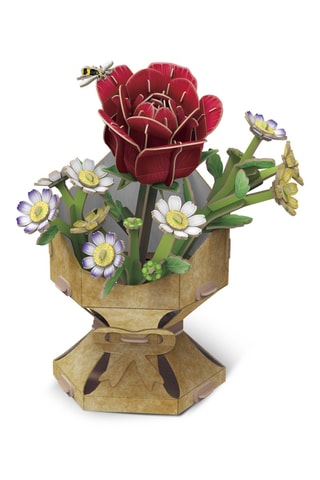 3D-model Bloemenboeket - 120-delig Vanaf 8 Jaar
