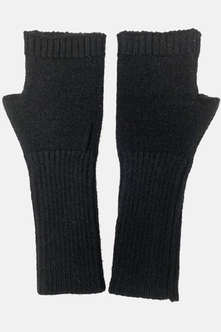 Vingerloze Handschoenen Zwart