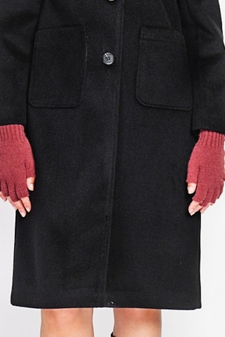 Vingerloze Handschoenen Bordeauxrood