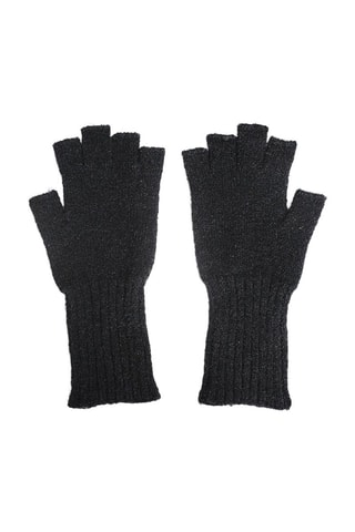 Vingerloze Handschoenen Zwart