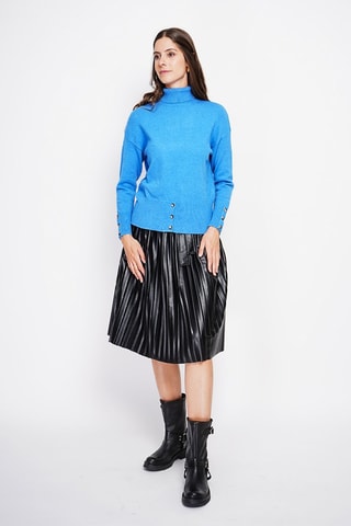 Oversized trui - Blauw