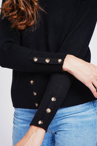 Oversized trui - Zwart