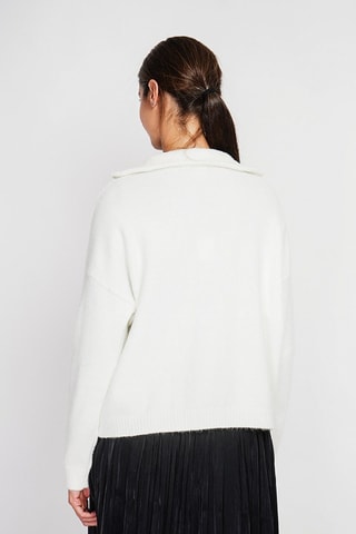 Oversized trui - Wit