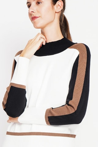 Oversized trui - Wit