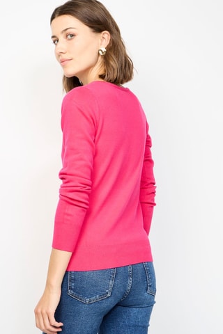 Kasjmier Trui - Fuchsia