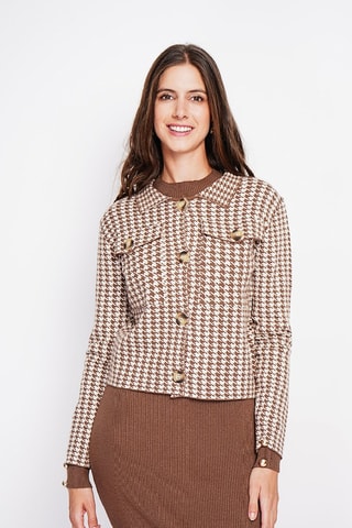 Vest - Bruin