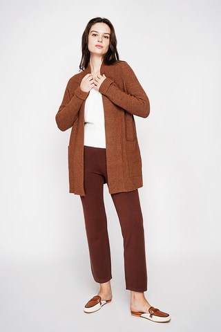 Lang Vest - Bruin