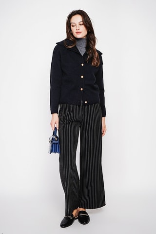 Oversized vest - Zwart