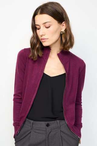  Vest - Bordeauxrood