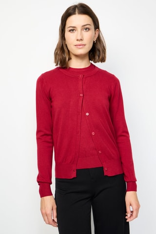Kasjmier Vest - Rood