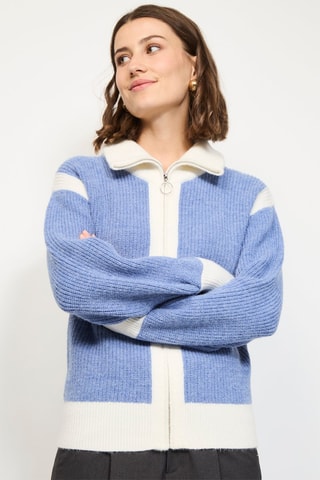 Kasjmier Vest - Blauw