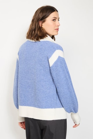 Kasjmier Vest - Blauw