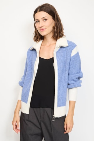 Kasjmier Vest - Blauw