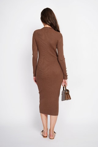 Trui-jurk - Bruin