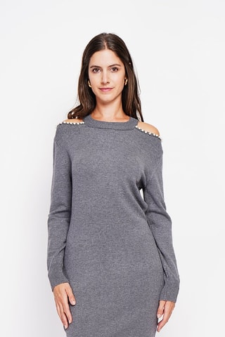 Trui-jurk - Grijs
