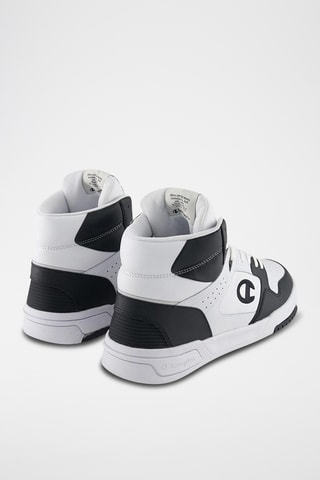 Baskets montantes en cuir - Blanc