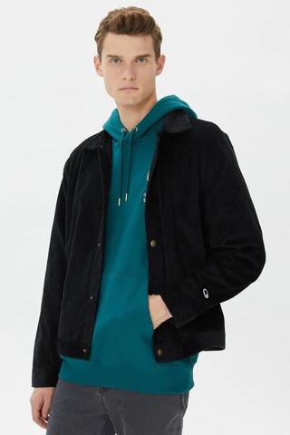 Veste en velours - Noir