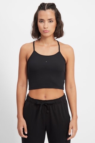 Crop-top - Noir