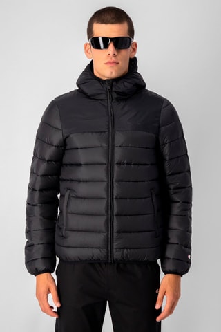 Doudoune à capuche - Noir