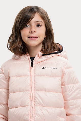 Doudoune à capuche - Rose