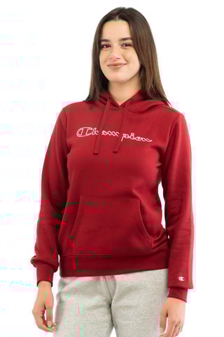 Sweat à capuche - Rouge