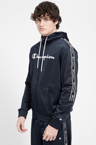 Veste de survêtement à capuche - Bleu marine
