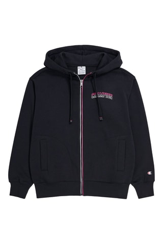 Sweat à capuche Color Punch - Noir