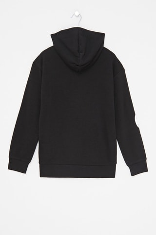 Sweat à capuche Basketball - Noir