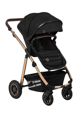 3-in-1 Kinderwagen Amber Zwart