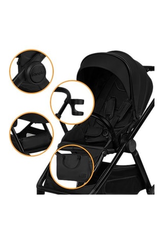 Buggy 3-in-1 Layla - Zwart