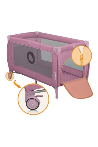 Reisbed 2-in-1 Stefi Plus - Vanaf de geboorte - T/m 15 kg