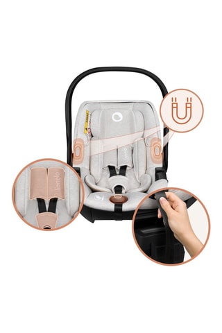 Autostoel Moxie I-Size - Beige - Vanaf de geboorte
