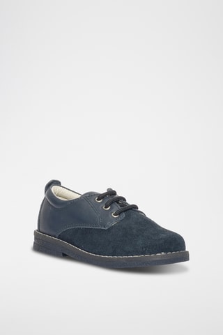 Leren Derby’s Hiron 19 - Marineblauw