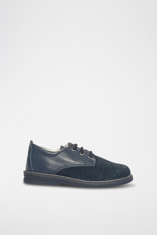 Leren Derby’s Hiron 19 - Marineblauw