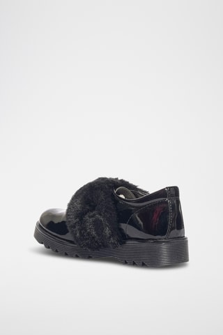 Gelakte Mocassins Fantasy Urban - Zwart