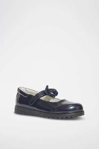 Gelakte Ballerina's Play Casual - Marineblauw