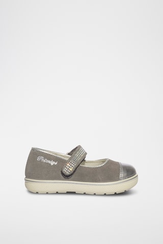 Leren Ballerina's Snorky - Grijs