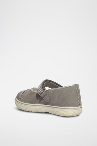 Leren Ballerina's Snorky - Grijs
