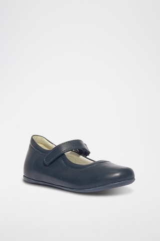 Leren Mary Janes Fantasy Fairy - Marineblauw