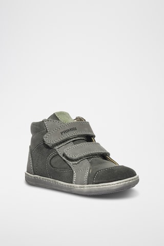 Leren Boots Baby Box - Grijs