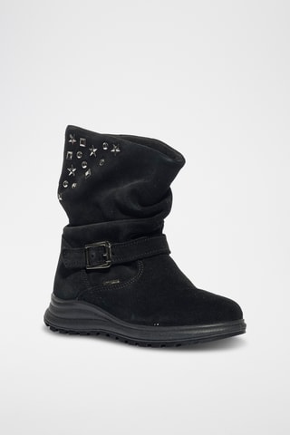 Nubuck Enkellaarzen Girl Tokyo - Zwart