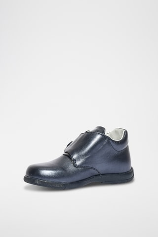 Leren Enkellaarzen Baby - Marineblauw