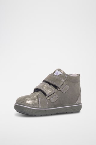 Leren Enkellaarzen Snorky Gtx- Grijs