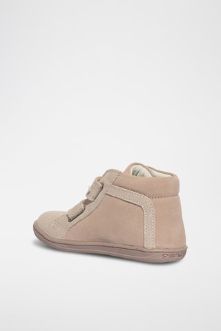 Leren Enkellaarzen Baby Box - Roze