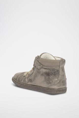 Leren Enkellaarzen Baby Box - Taupe