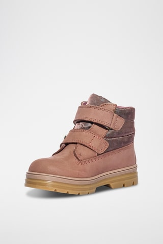 Leren Enkellaarzen Play Casual - Roze